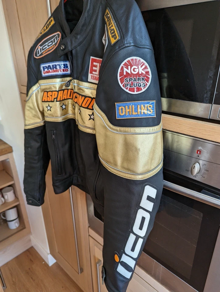 Icon Neo Daytona Jacket Asphalt Technologies size 44 - Image 4 of 4