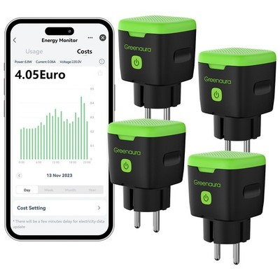 Greenaura Smart Steckdose Android für Google Home Wifi Remote Schalter Stecker