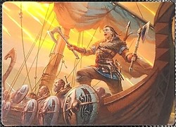 Eivor, Battle-Ready Art Card #18 Universes Beyond: Assassin's Creed