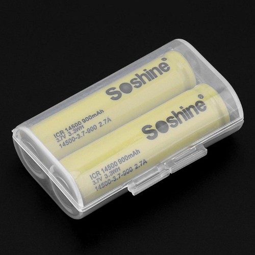 Portable Hard Plastic Battery Case Holder Storage Box for 2xAA Batteries - Zdjęcie 2 z 11