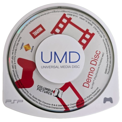 Marvel Demo Disc Sony PSP Game Disc Only - 第 1/1 張圖片