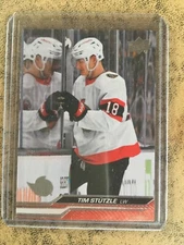 TIM STUTZLE 2023-24 UD Ser 2 Hky EASTER Egg Variant Parallel SSP #374 Senators