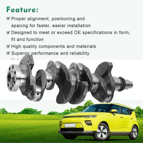 Engine Rebuild Kit Crankshaft Rods Bearings Set for Hyundai KIA 2.0L 623V6-2EH00 - Picture 12 of 20