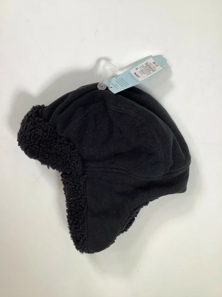 Sombrero de nieve de aviador negro Cat & Jack para niños OSFM ¡NUEVO! Nuevo con etiquetas Foto 3 de 3