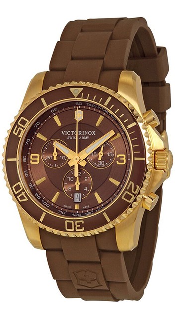 victorinox maverick chronograph gold