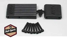 RPM 80152 - Front & Rear Bulkhead Brace Black T Maxx E-Maxx