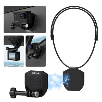 Magnetic Camera Mount Neck Lanyard Selfie Holder Chest Mount for GoPro Hero