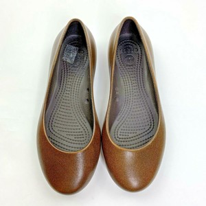 womens bronze flats