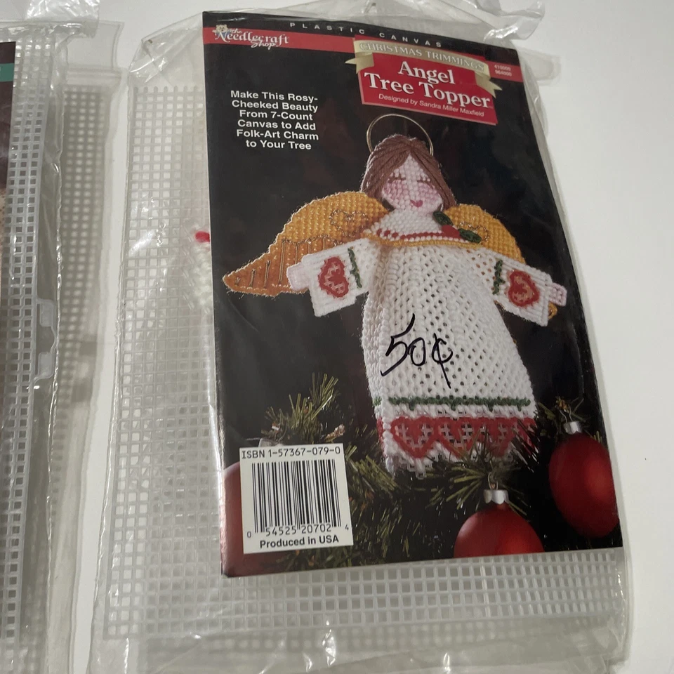 The Needlecraft Shop Adornos de Navidad Ángel Árbol Topper Kit - De colección Foto 3 de 4