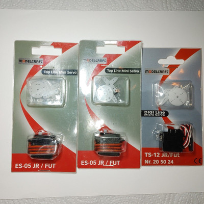 Modelcraft 2x ES-05 Top Line 1x TS-12/Fut Unbenutzt 