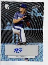 2023 Leaf Perfect Game A-A Wave Platinum Autograph #MA-TB1 Talan Bell 2/3