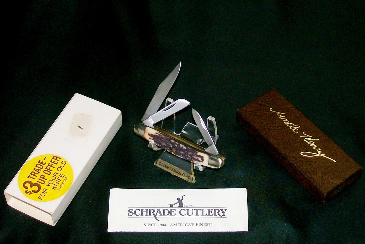 Schrade 807UH Knife Uncle Henry 1980's 