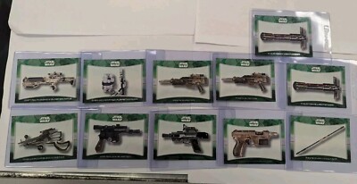 Star Wars Force Awakens  Weapons Chase 11 Card Lot..No Set. #sw23