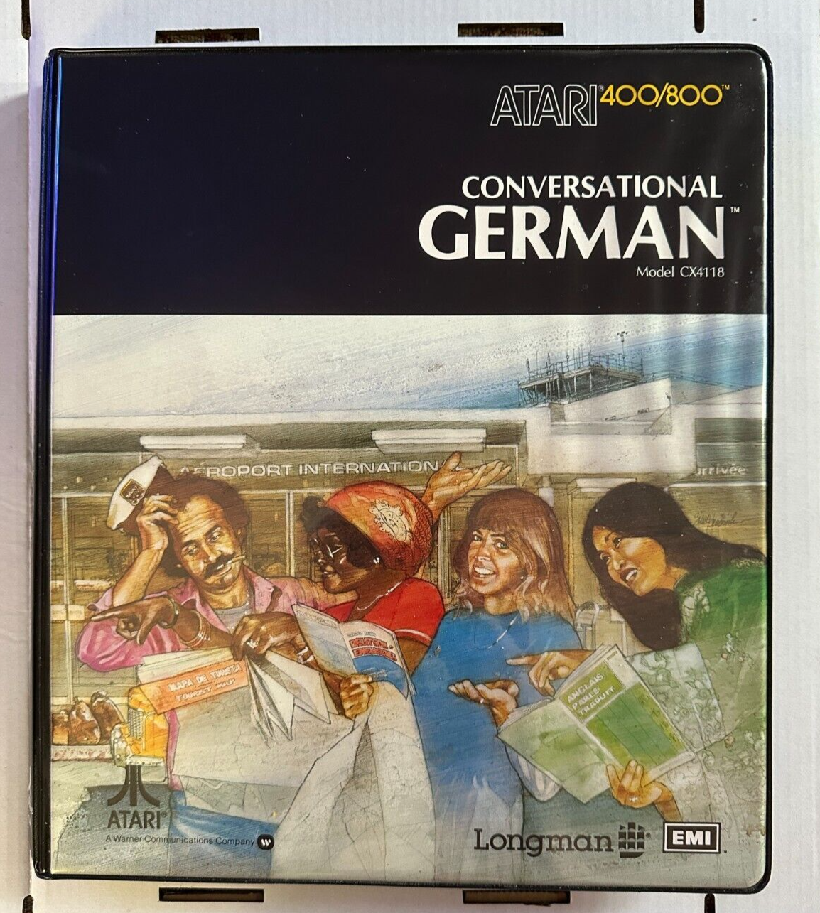 Atari 400/800 Conversational German Computer Program - Excellent ...