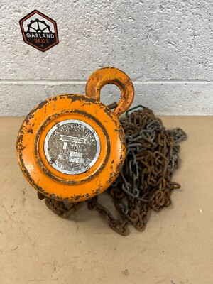 Central Machinery HS Type Chain Block, 1 Ton