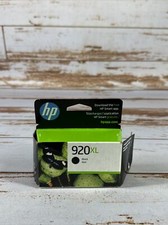 Genuine HP 920XL High Yield Black Ink Cartridge CD975AN New Open Box 2024