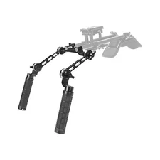 CAMVATE ARRI Rosette Hand Grip W/ Magic Arm & Railblock Adapter For Shoulder Rig