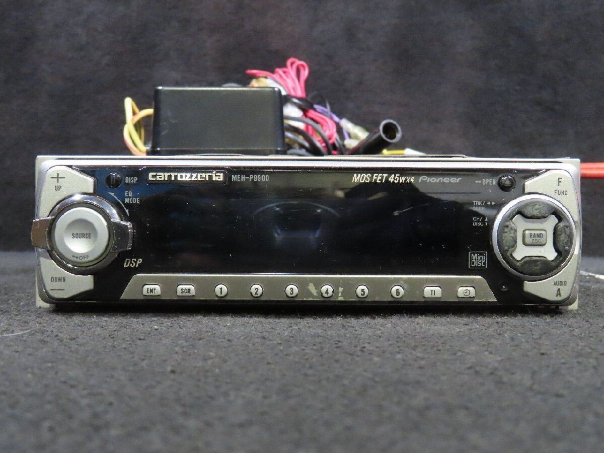 カーオーディオ Carrozzeria MEH-P9900 Pioneer Carrozzeria MEH-P9900 1Din Car Audio MD Player