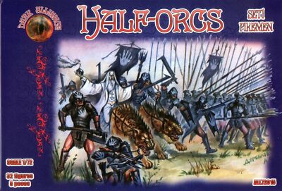 Alliance 72015 Half-Orcs, Set 1 - 1/72 scale