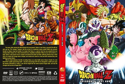 DVD - Dragon Ball Z ( Episode 1-291 End) - English Dubbed - FREE