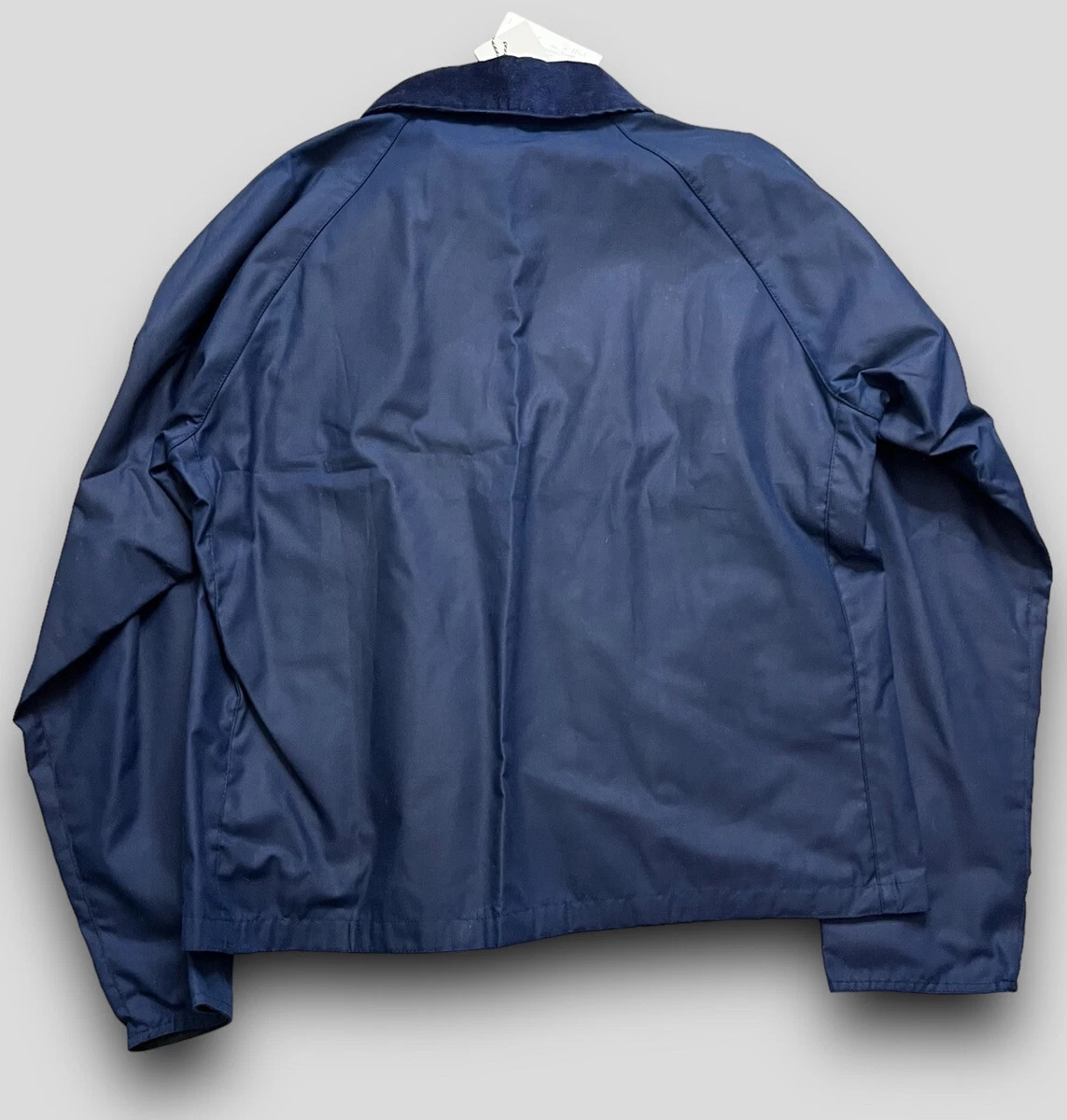 Barbour Beacon Munro Wax Jacket Men s XL Regal Blue eBay