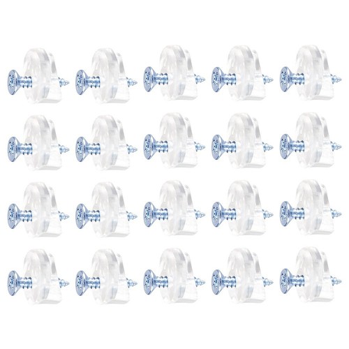 Door Clips Plastic Install Glass Fit Glass Installation Mm Dia