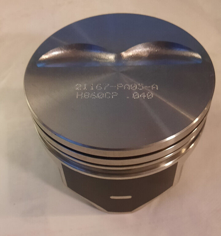 Pistons Flat Top Hypereutectic Chevy 383 Small Block 350 w/400 Crank 4.