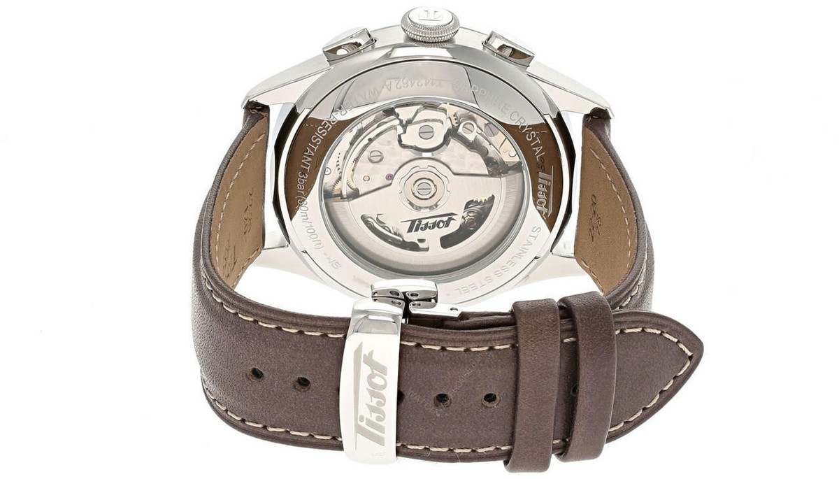 Tissot Telemeter 1938 Heritage Auto 42mm Leather Men's Watch T142