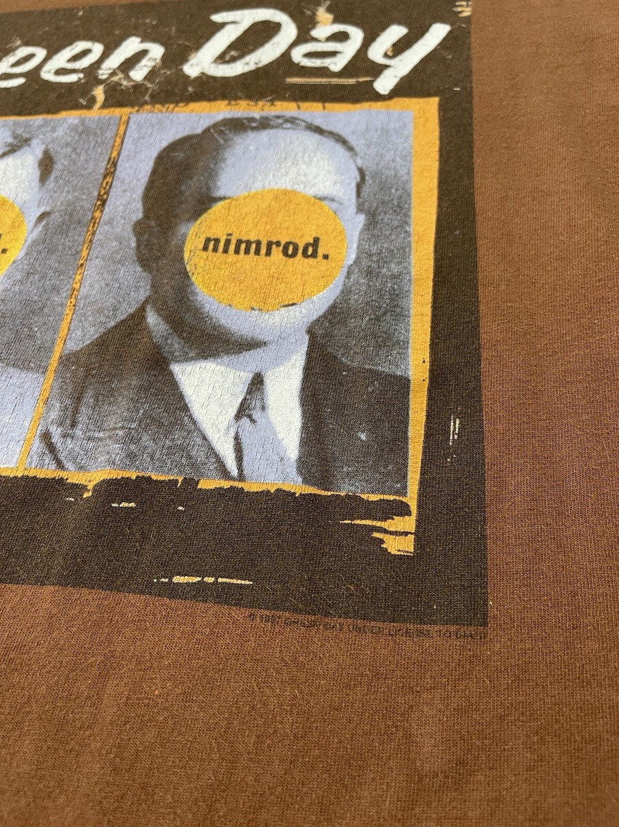 Vintage 1998 Green Day Nimrod T-shirt Japan Tour Band Tee Vintage 1998 Green Day Nimrod T-shirt Japan Tour Band Tee