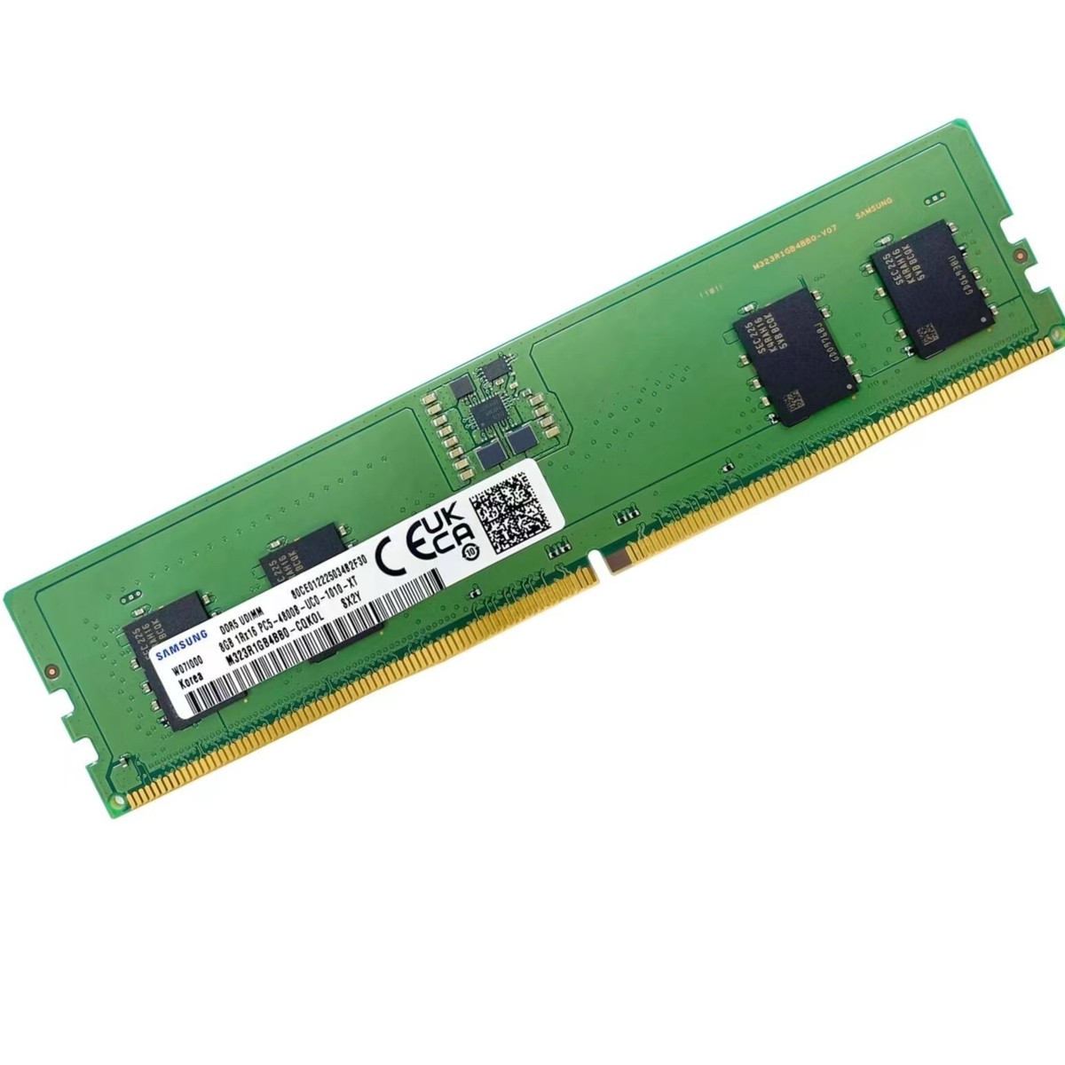 Samsung DDR5 8GB 4800MHz PC5-38400 288-Pins 1RX16 1.1V UDIMM