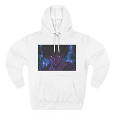 Anime-Inspired Fleece Hoodie, Cozy Sweatshirt, Graphic Hoodie, Trendy