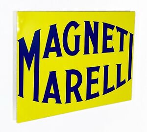 Ferrari Alfa Details about   Magneti Marelli Prodotti Vintage Metal Sign