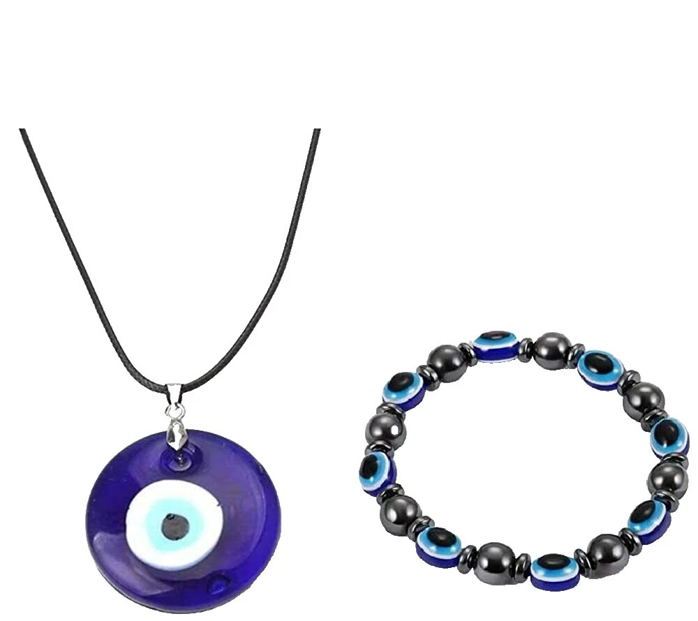 Colgante de Cristal Collares y colgantes de cuero para hombres