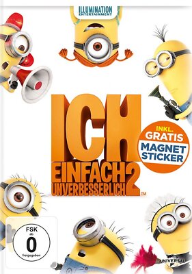 Ich - Einfach Unverbesserlich 2 - inkl. Magnetsticker # DVD-NEU