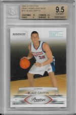 2009 Panini Prestige #151 BLAKE GRIFFIN Rookie - Light Blue #/999 BGS 9.5 Gem