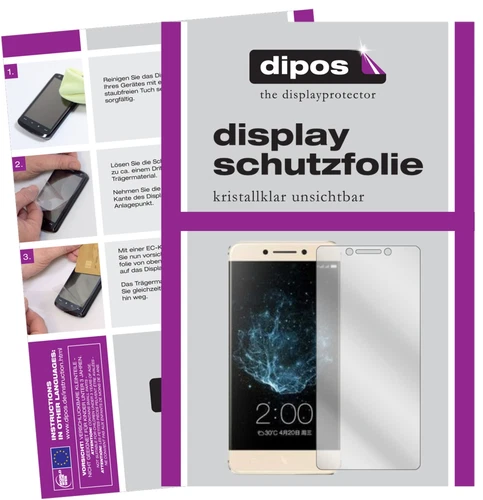 2x protection for LeEco Le Pro 3 Elite screen film clear protector dipos