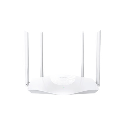 Tenda RX3 Wi-Fi 6 WLAN Router, 1202 Mbit/s 5 GHz, 574 Mbit/s 2,4 GHz, AX1800 Dua