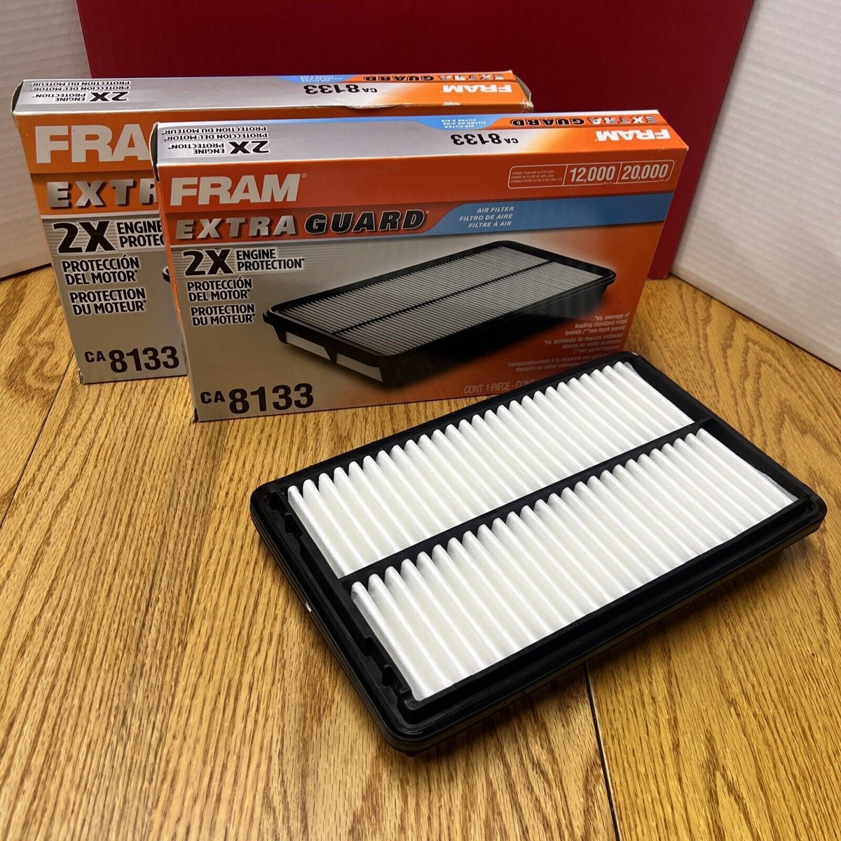x2) Fram CA8133 Air Filter Honda Accord 1998-2002 | eBay