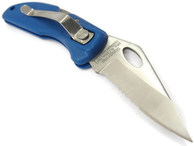 Stonebridge Stainless Steel Folding Pocket Knife Blue eBay