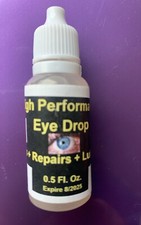 Eye lubricant drops. Helps with cataracts, dry eye, eye strain, inflammation.
