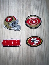 San Francisco 49ers NFL Football Shoe Charms For Crocs