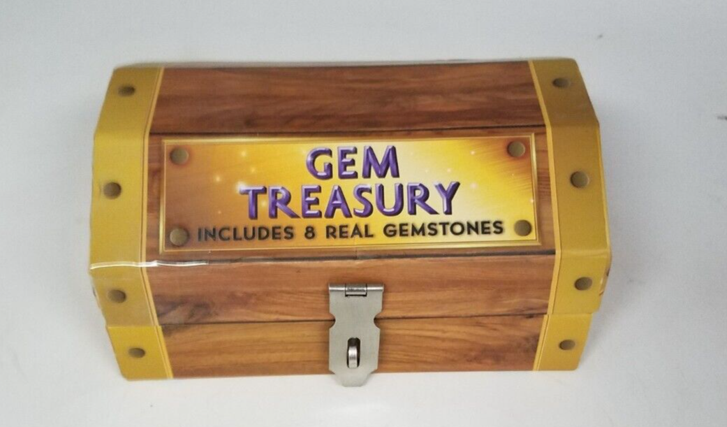 Scholastic GEM Treasury Includes Box,Lock,Ultimate GEM Guide,8