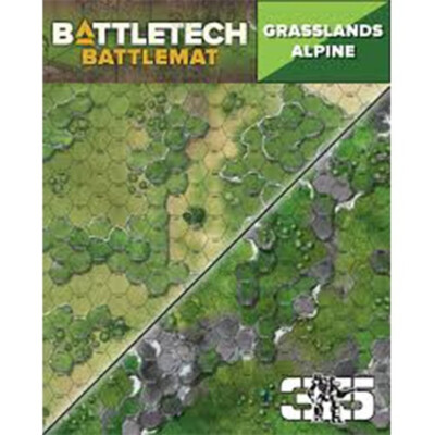 BattleTech Neoprene BattleMat Grasslands Alpine