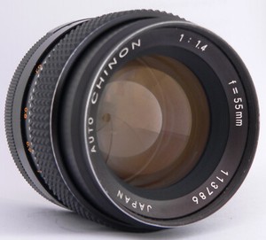 CHINON TOMIOKA 55mm f/1.4 M42 screw mount Prime Lens fit CANON NIKON SONY M4/3