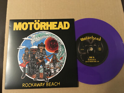MOTÖRHEAD - ROCKAWAY BEACH - RSD 2019 - Limited Edition 3000 Violet Vinyl 7'' 