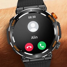 HT17 Smart Watch Fitness Tracker Full Screen Touch Heart Rate Sleep Monitor 2024