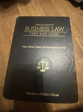 Business Law Text and Cases by Kenneth Clarkson 12th Twelfth edition