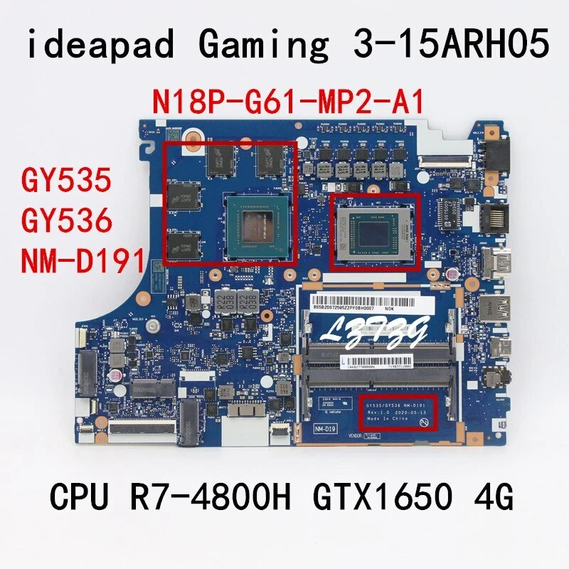 Laptop lenovo ideapad gaming 3 15arh05 sale
