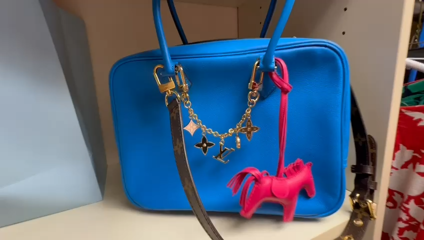HERMES PLUME 28 Small Bag BLUE EVERCOLOR LEATHER PALLADIUM HERMES PLUME 28 Small Bag BLUE EVERCOLOR LEATHER PALLADIUM