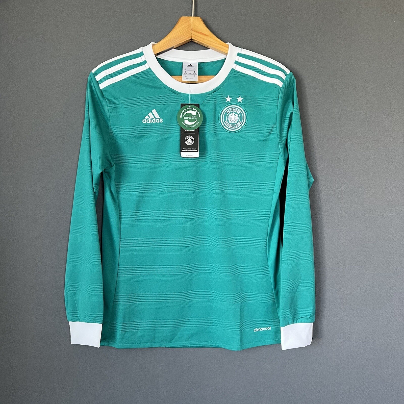 Germany Jersey 2016 2017 Away Women Football Soccer Shirt Small Adidas
